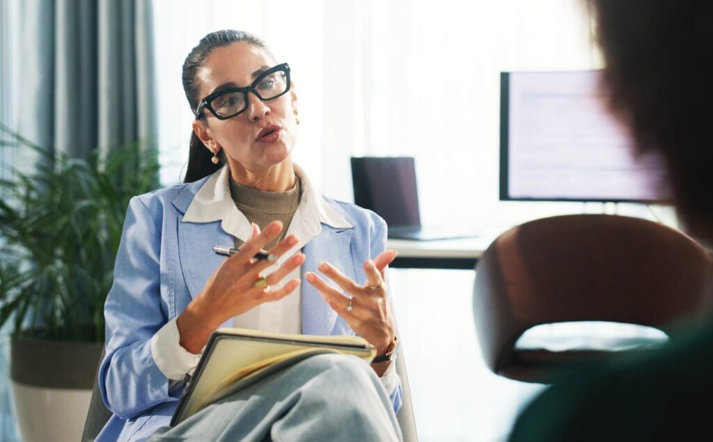 One-on-one therapy session for anxiety treatment in Nashville.