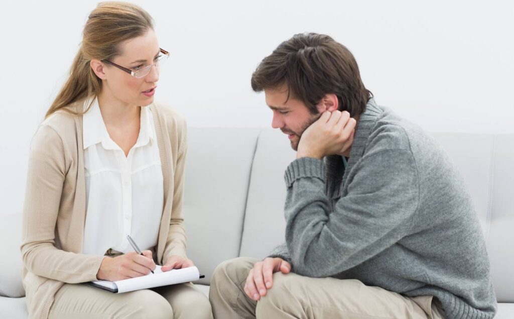 Individual therapy session focused on CBT in Nashville.